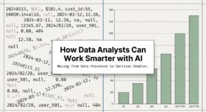 Read more about the article How Data Analysts Can Work Smarter with AI