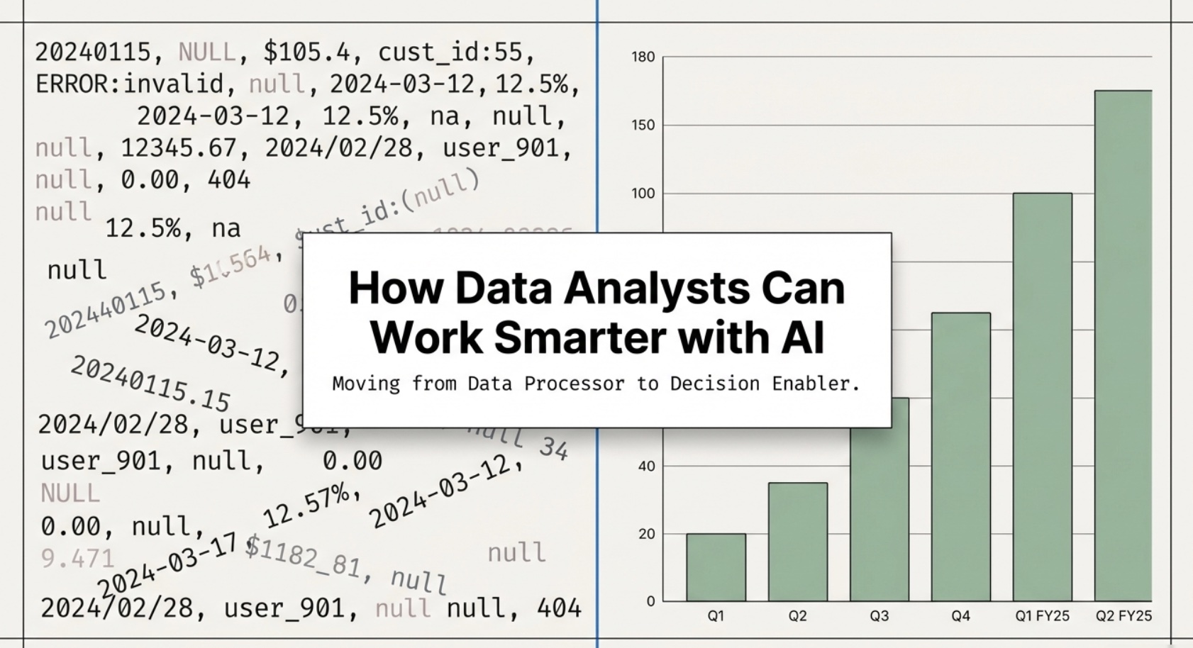 You are currently viewing How Data Analysts Can Work Smarter with AI