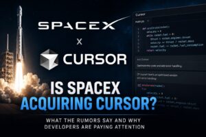 Read more about the article Is SpaceX Acquiring Cursor? What the Rumors Say and Why Developers Are Paying Attention